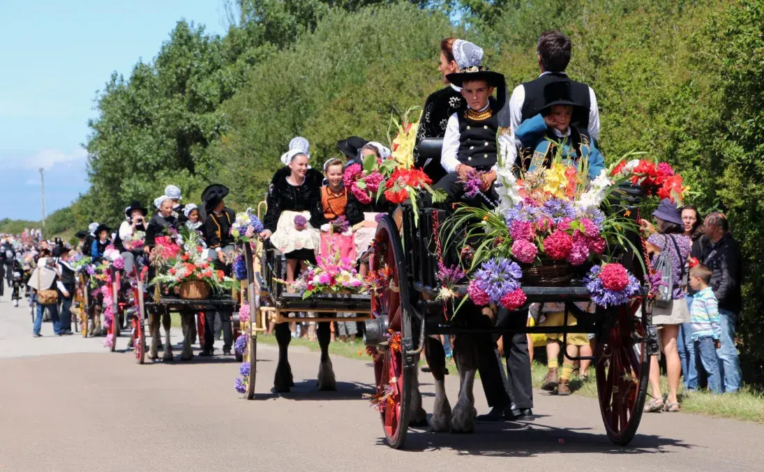 Photo fête des bruyères à Beuzec