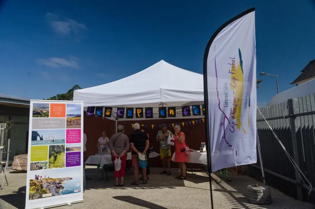Photo stand d'information