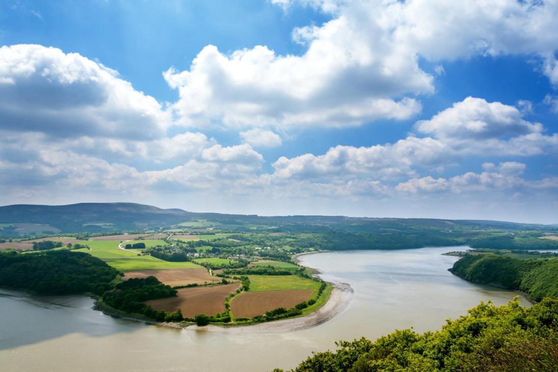 Photo mosaïque de paysages diversifiés