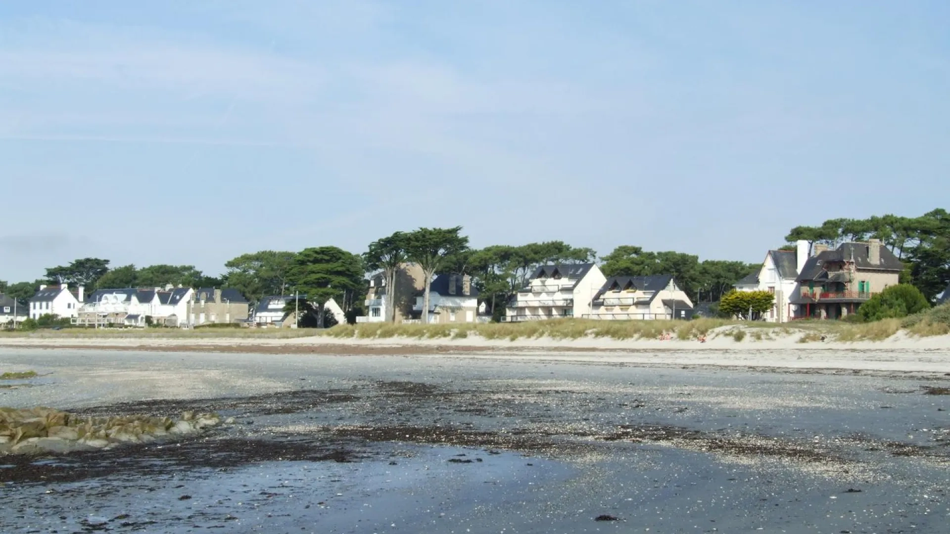 Photo Paysage de littoral urbanisé