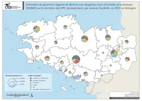 Estimation du gisement de DNDAE par secteur d'activité en 2016