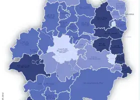 Ille-et-Vilaine : prix de l'eau par service d'eau potable - Situation en 2016