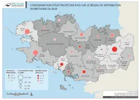 Consommation d'électricité en 2014