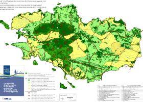 SRCE Bretagne - Objectifs de préservation ou de remise en bon état de la trame verte et bleue régionale