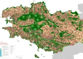 SRCE Bretagne - Réservoirs régionaux de biodiversité et des corridors écologiques régionaux