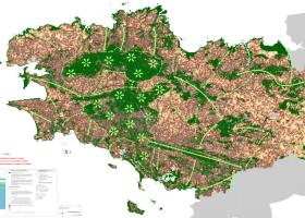 SRCE Bretagne - Réservoirs régionaux de biodiversité et des corridors écologiques régionaux