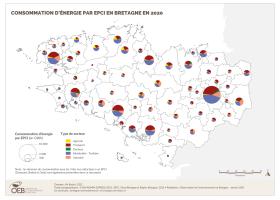 Consommation d'énergie par EPCI en 2020