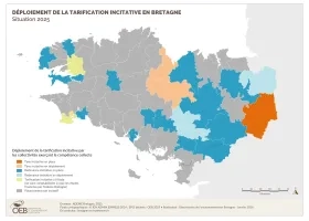 Déploiement de la tarification incitative - Situation 2025