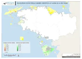 Ressources en matériaux marins au large des côtes