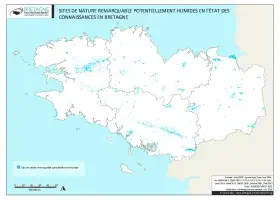Sites de nature remarquable potentiellement humides en l'état des connaissance