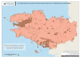 Les territoires couverts par un inventaire multi thématique