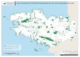 Sites de biodiversité terrestre remarquable en l'état des connaissances en 2014