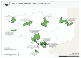 Les plans de paysage en Bretagne - Situation en 2020