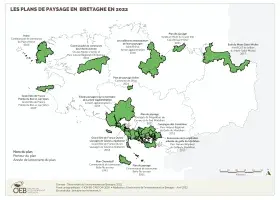 Les plans de paysage en Bretagne - Situation en 2022