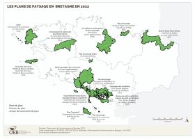 Les plans de paysage en Bretagne - Situation en 2022