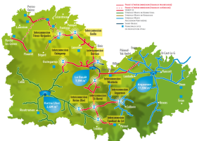 Côtes d'Armor : réseau d'interconnexion d'eau potable - Situation en 2016