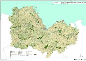 Les grands types de végétation dans les Côtes-d'Armor