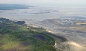Marée en baie du Mont-Saint-Michel