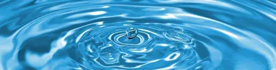 eau bleue