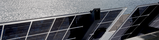 photo de Laurent Mignaux - Medde  Panneaux photovoltaïques - Cité de la voile