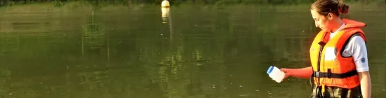 Photo Suivi sanitaire d'un site de baignade en eau douce