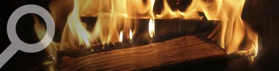 feu de bûches