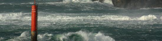 Tempête en bord de mer