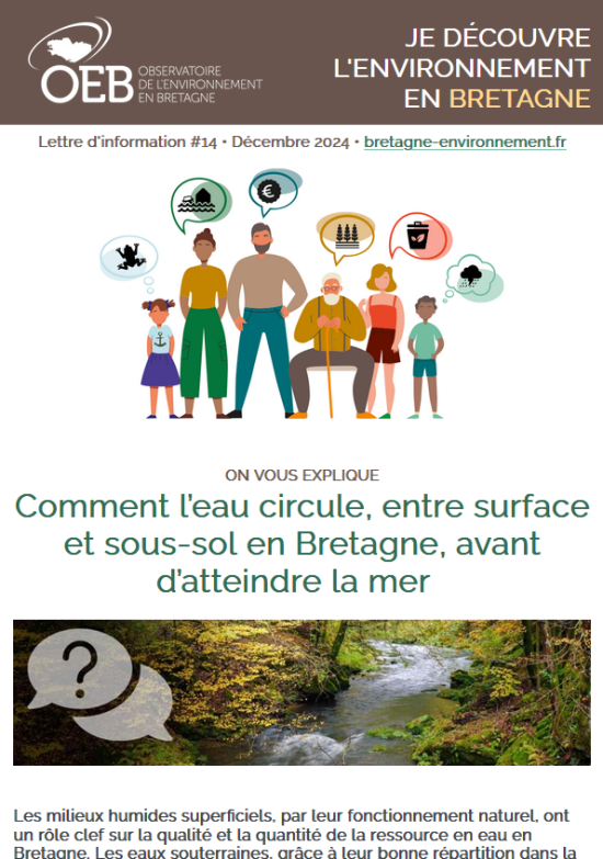 newsletter 14 je découvre l'environnement en Bretagne