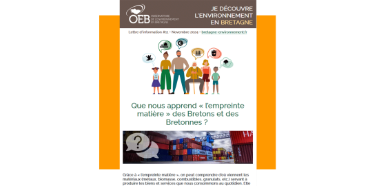 newsletter 11 je découvre l'environnement en Bretagne