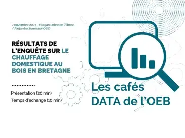 Café DATA - Résultats de l'enquête sur le chauffage domestique au bois en Bretagne