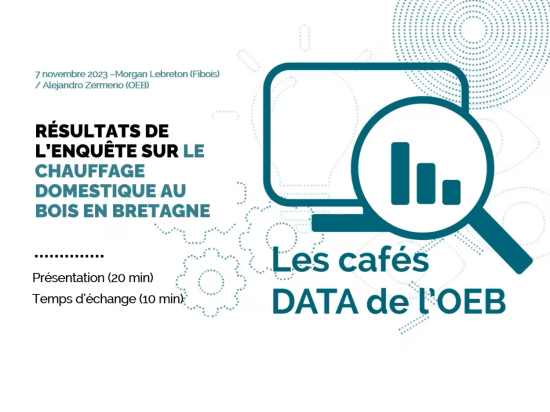Café DATA - Résultats de l'enquête sur le chauffage domestique au bois en Bretagne