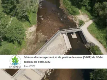 couv Tableau de bord du SAGE de l'Odet - bilan 2022