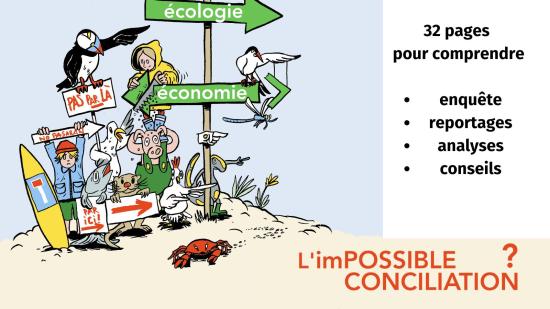 couv Eau & Rivières de Bretagne : L'économie et l'écologie l'impossible irréconciliation
