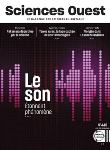 couv Sciences Ouest n°440 - Le son étonnant phénomène