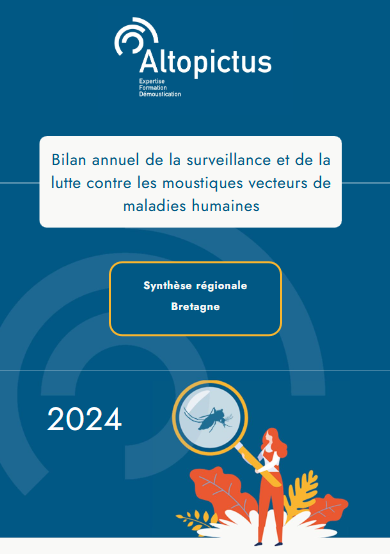 COUV Bilan 2024 de surveillance et lutte contre les moustiques vecteurs de maladies humaines en Bretagne