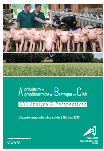 couv ABC Agriculture et Agroalimentaire de Bretagne en Clair - les chiffres - édition 2025