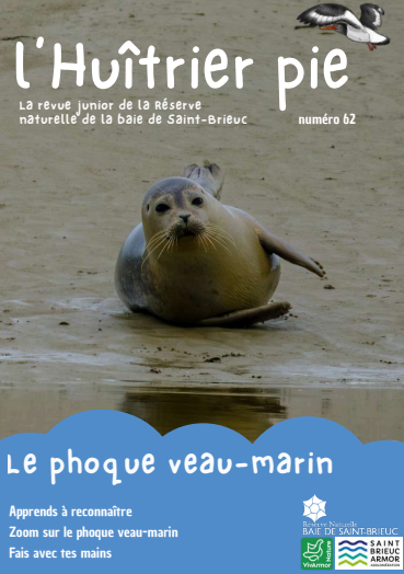 couv L'huîtrier pie n°61 - Le phoque veau-marin