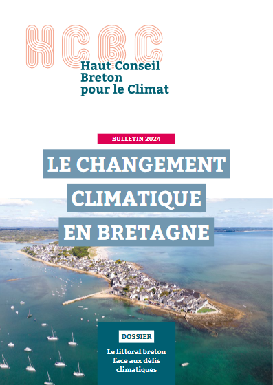 couv Bulletin annuel 2024 : Le changement climatique en Bretagne