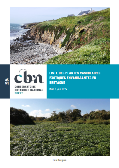 couv Liste des plantes vasculaires invasives de Bretagne - 2024