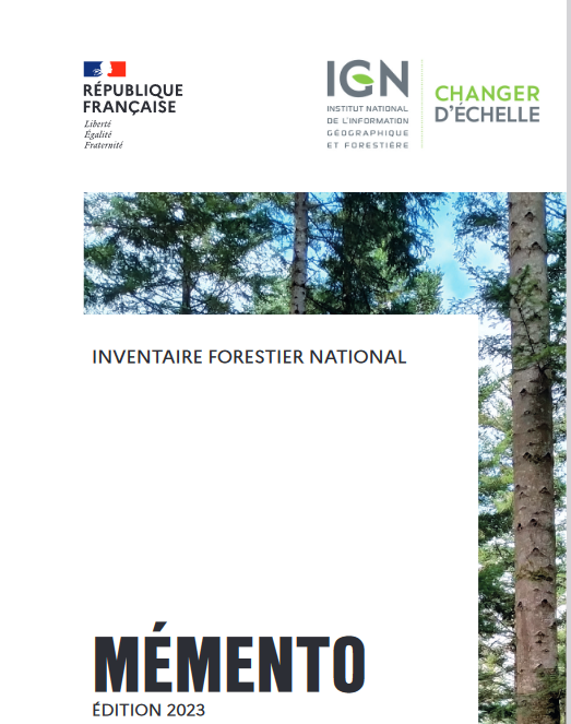 logo Le mémento de l'inventaire forestier 2023