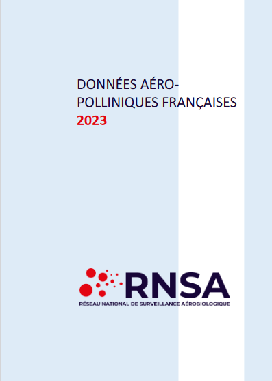 couv Données aéro-polliniques françaises 2023