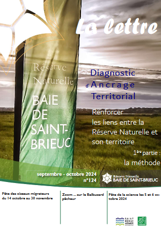 couv Lettre, Réserve naturelle de la baie de Saint-Brieuc n°124 - Renforcer les liens entre la Réserve Naturelle et son territoire 1ère partie : la méthode