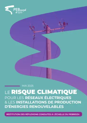 couv Le risque climatique pour les réseaux électriques & les installations de production d’énergies renouvelables