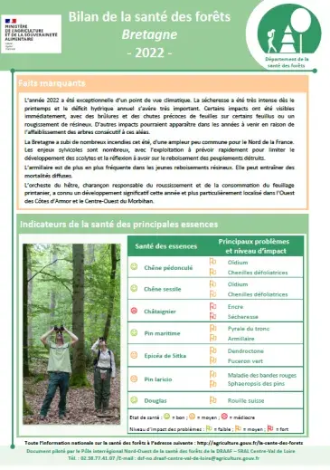 logo bilan santé forets 2022