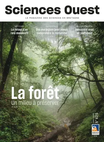 couv Sciences Ouest n°425 - La forêt, un milieu à préserver