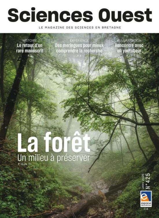 couv Sciences Ouest n°425 - La forêt, un milieu à préserver