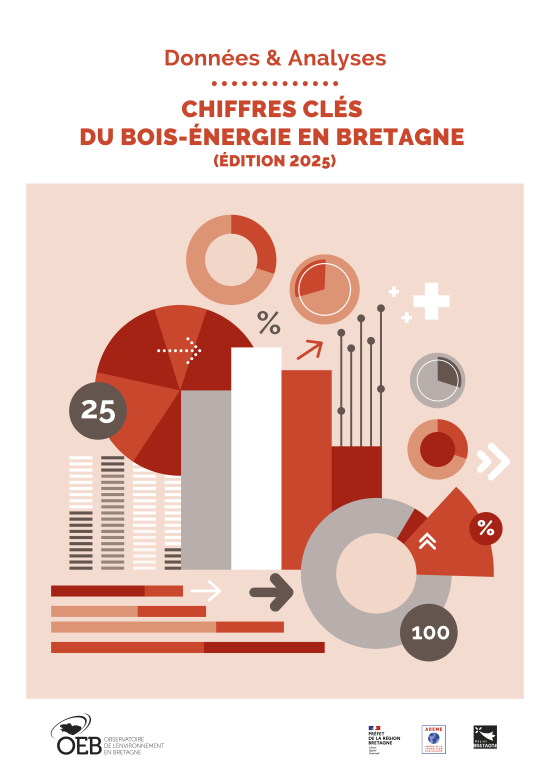 Couv Chiffres clés du bois-Énergie en Bretagne - édition 2025