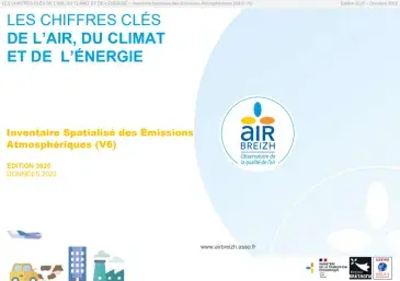 couv Chiffres clés de l'air, du climat et de l'énergie. 2025