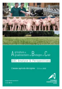 couv ABC Agriculture et Agroalimentaire de Bretagne en Clair - les chiffres - édition 2025