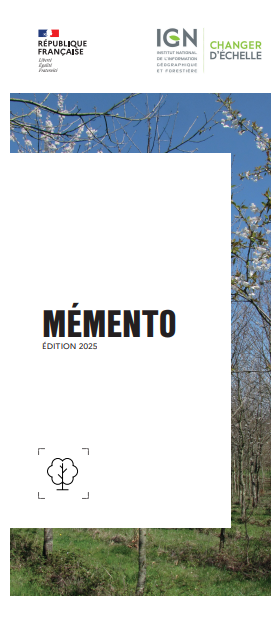 couv Le mémento de l'inventaire forestier 2025